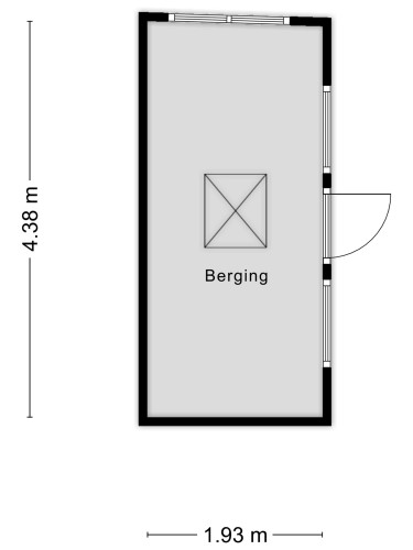 Plattegrond niet in brochure