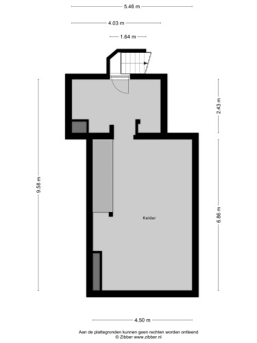 Plattegrond niet in brochure