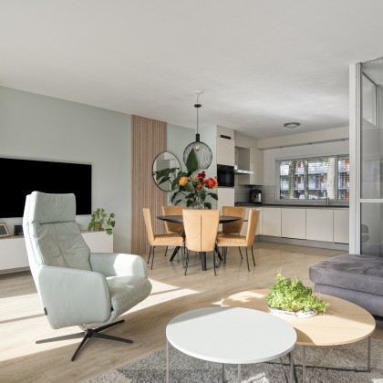 Ruime en lichte woonkamer