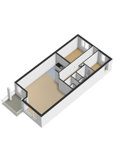 Plattegrond niet in brochure