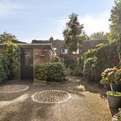 Achtertuin op het zuidoosten