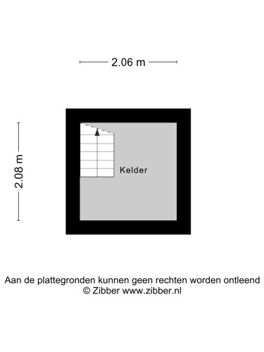 Plattegrond niet in brochure